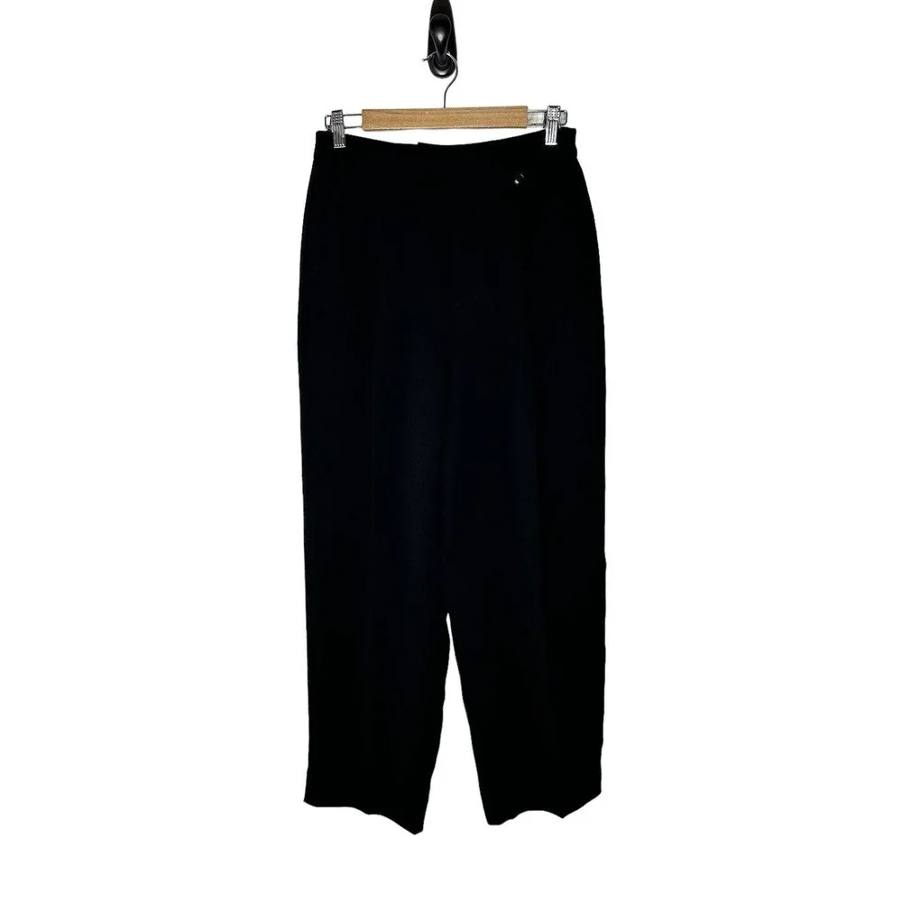 Madewell Rosedale Crepe Pant 4 High Rise Straight Leg Wrinkle Resistant - Picture 6 of 13
